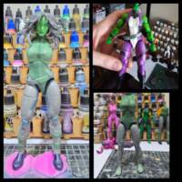 She-hulk (Marvel Legends) Custom Action Figure