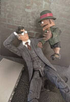 Ventriloquist (Arnold Wesker) and Scarface (Batman) Custom Action Figure