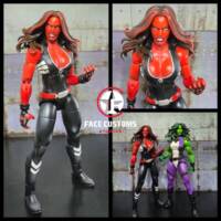Betty Ross She-hulk (Marvel Legends) Custom Action Figure