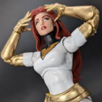 Jean Grey (White Phoenix of the Crown) V2 (Marvel Legends) Custom Action Figure