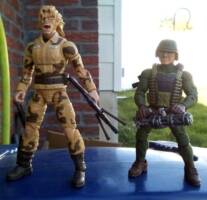 Govt.Issue James Howlett &Victor Creed (Marvel Universe) Custom Action Figure