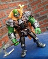 Ergot The Berserker Orc (original character not canon) (World of Warcraft) Custom Action Figure