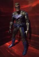 Caped Escapism Crusades saga:The Chocolate Boy Wonder in his first outing as Nightwing (Original) Custom Action Figure