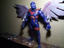 Dark Beast Archangel one fourth of Apocalypse's Horsemen (original idea) (Marvel Universe) Custom Action Figure