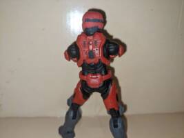 Roland-B210 (& Jonah-B283) (Halo) Custom Action Figure [Back view]
