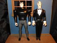 Bruce Wayne and Alfred (Batman Animated) Custom Action Figure