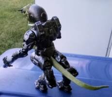 Imperiled Era pre reset:Late Triassic Tyrannical Rex's personal guard (Original) Custom Action Figure