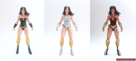 Wonder Woman (Wonder Woman) Custom Action Figure [Wonder Woman custom action figure (Power Princess) before and after]