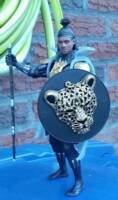 Young T'Chaka Black Panther (not canon original concept) (Marvel Universe) Custom Action Figure