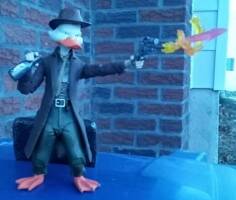 Howard the duck (not canon a reiterated version) (Marvel Universe) Custom Action Figure