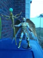 Thanigarian Warrior (completing his spiritual purification ritual) (DC Universe) Custom Action Figure