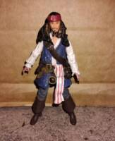 Captain Jack Sparrow (Pirates of the Carribean) Custom Action Figure