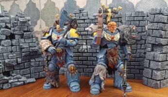 Mcfarlane wolf guard space marine (Warhammer) Custom Action Figure