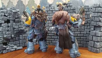 Mcfarlane wolf guard space marine (Warhammer) Custom Action Figure