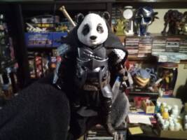 Anthros:Xiao Ching Ishimoto Royal Guard (animal type panda bear) (Anthros) Custom Action Figure