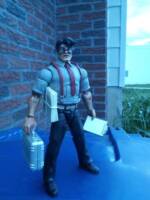 Clark Kent in my baby takes the morning train (Making a Living) 9 to 5 in it on the grind (DC Universe) Custom Action Figure