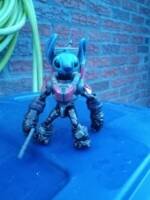Stitch in the Halo Infinite Grunt Mule skins (Halo) Custom Action Figure