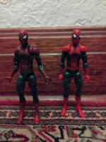 Spider-Man (Battle Damaged) (Spider-Man) Custom Action Figure [Comparison with unaltered base]