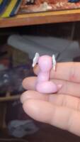 Shiny Dratini (Pokemon) Custom Miniature / Figurine