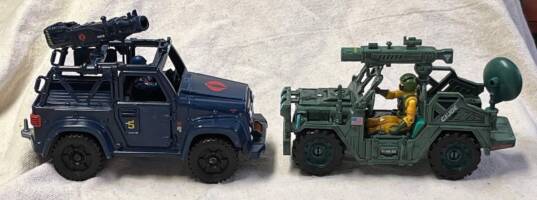 Eco-Warriors x Tyco GI Joe Electric Truck Set Jeep (G.I. Joe) Custom Vehicle [Versus]