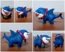 Jeff, the Landshark (Marvel Rivals) Custom Miniature / Figurine