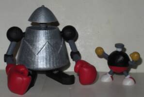 Heavy and Bomb (Sonic) Custom Action Figure