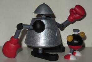 Heavy and Bomb (Sonic) Custom Action Figure
