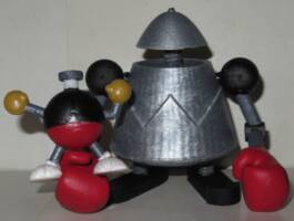 Heavy and Bomb (Sonic) Custom Action Figure