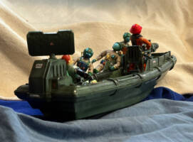 Eco-Warriors x Tyco Electric Trucking Set Boat (G.I. Joe) Custom Vehicle [Rear angle]