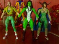 The Three Ass-Whoppin Chicks (Incredible Hulk) Custom Action Figure