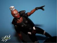 Storm (Punk) (X-Men) Custom Action Figure