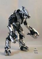 Silver Chrome Elite (Halo) Custom Action Figure