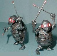 Massimiliano Frezzato's T.M.N.T. (Teenage Mutant Ninja Turtles) Custom Miniature / Figurine