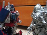 Repainted Optimus Prime (Transformers - Movie) Custom Action Figure