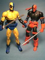 Deadpool/Deathstroke Amalgam (Marvel Legends) Custom Action Figure