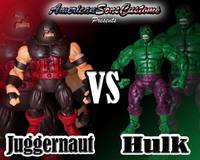 Juggernaut VS Hulk set (Marvel Legends) Custom Action Figure