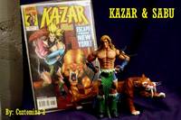 Ka-zar & Sabu (Marvel) Custom Action Figure