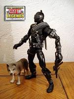 Snake Eyes v2 with Timber (Marvel Legends) Custom Action Figure