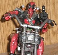 Deadpool & Bike (X-Men) Custom Action Figure