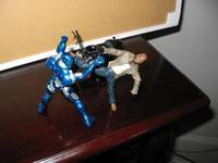 Samual L. Jackson As Shaft - Texas Ranger  Shut Yo Mouf!!! (Urban Legends) Custom Miniature / Figurine