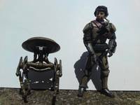 Lodo Seg (and FU-44) - Mandalorian Tech And Data Specialist (Star Wars) Custom Action Figure