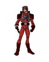 Crimson Commando (Marvel) Custom Action Figure