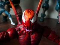 Symbiote: Red (Human Torch?) (Spider-Man) Custom Action Figure