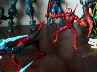 Symbiote: Red (Human Torch?) (Spider-Man) Custom Action Figure
