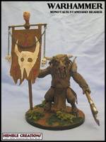 Minotaur Standard Bearer (Warhammer) Custom Action Figure