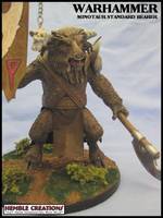 Minotaur Standard Bearer (Warhammer) Custom Action Figure