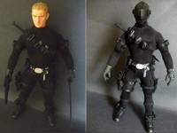 1/6 Scale Custom Snake Eyes Sideshow, Hot Toys, Dragon (G.I. Joe) Custom Action Figure