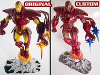 Custom Iron Man Unleashed Ver2 (Marvel Select) Custom Action Figure
