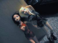 Nina and Anna Williams (Tekken 5) Custom Action Figure