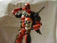 Headpool "merc With Only A Mouth" (Marvel Legends) Custom Miniature / Figurine